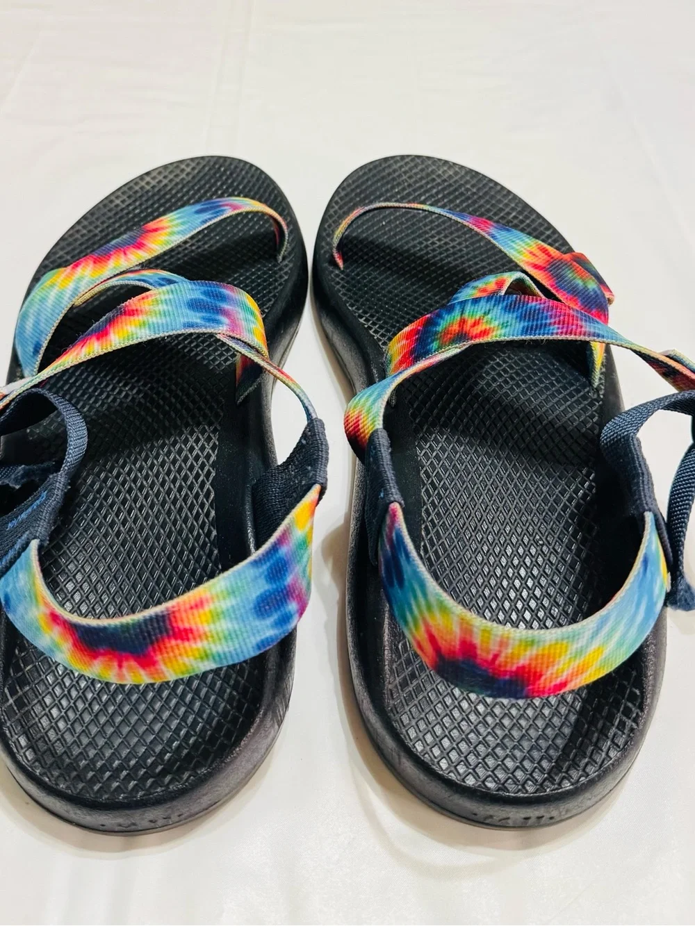 Chaco Tie-Dye Multi-Color Strap Sandals